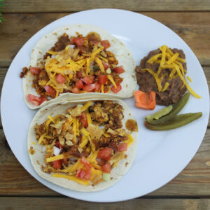 "Build Your Own" Breakfast Taco Buffet