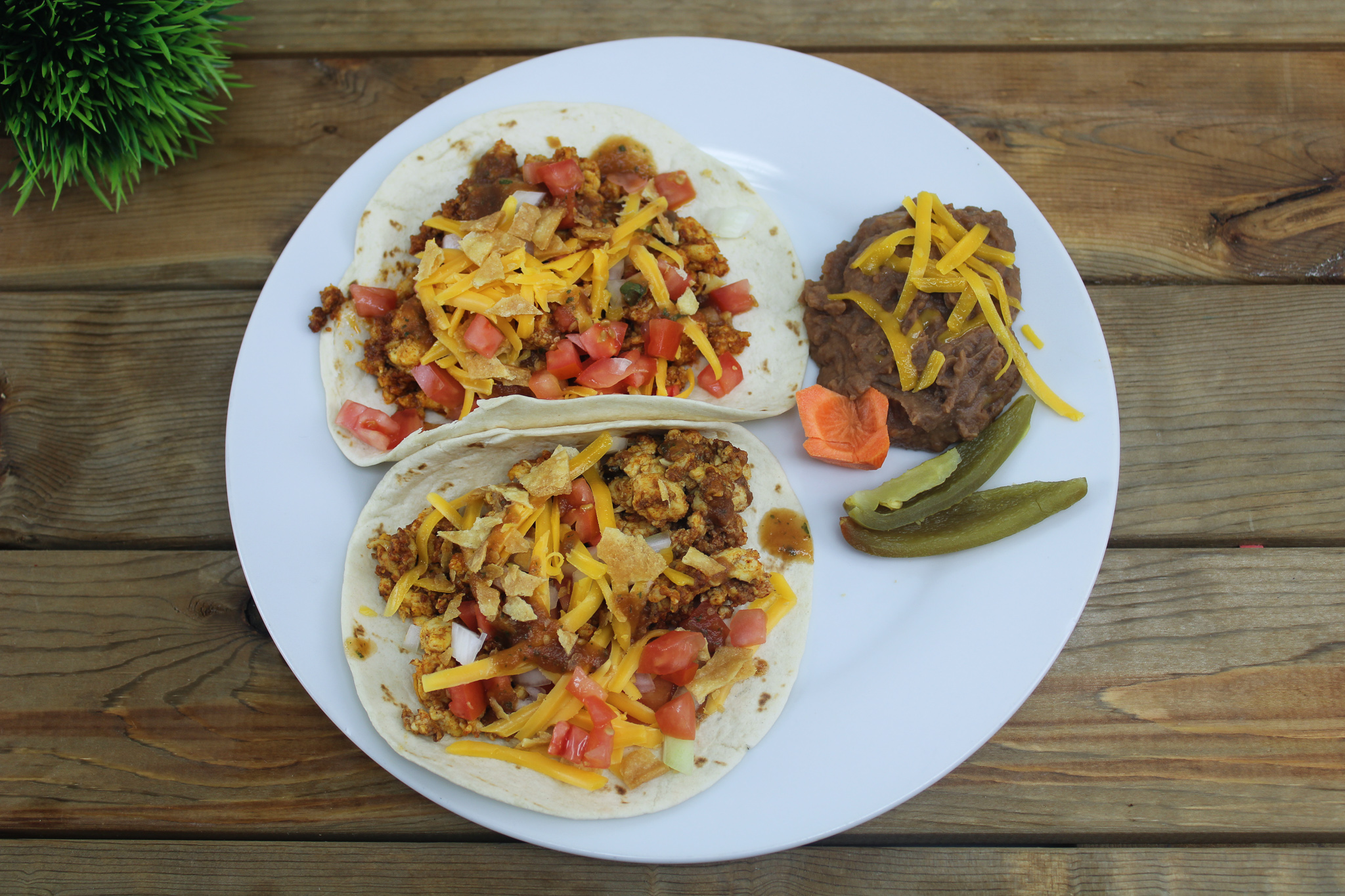 "Build Your Own" Breakfast Taco Buffet