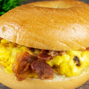 Breakfast Bagel Sandwich Buffet