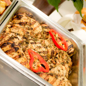 Herb Roasted Chicken Breast Buffet