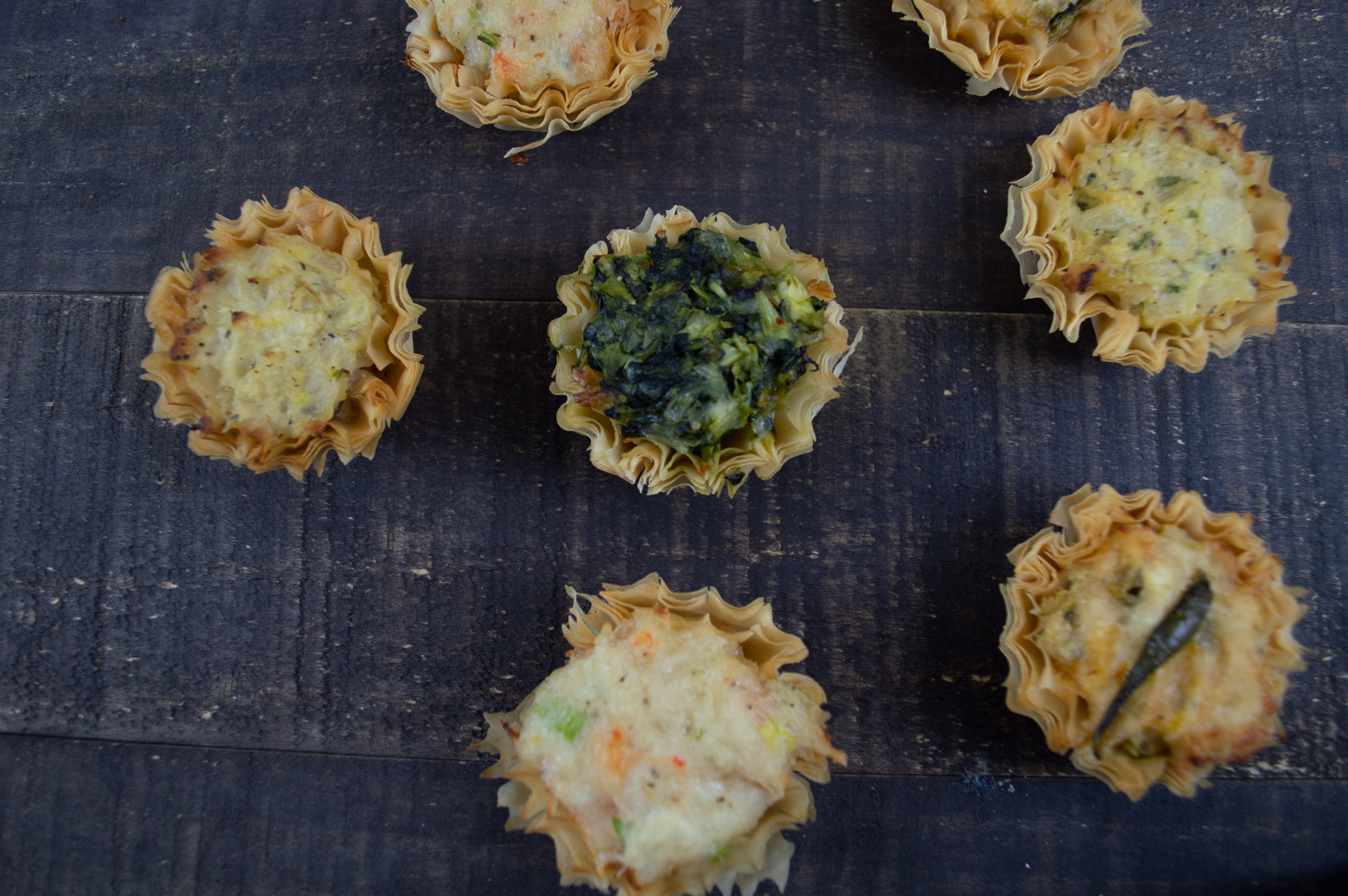 Phyllo Cup Bites