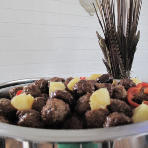 Bourbon Meatballs