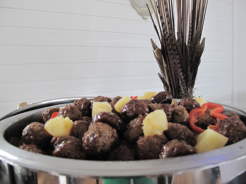Bourbon Meatballs