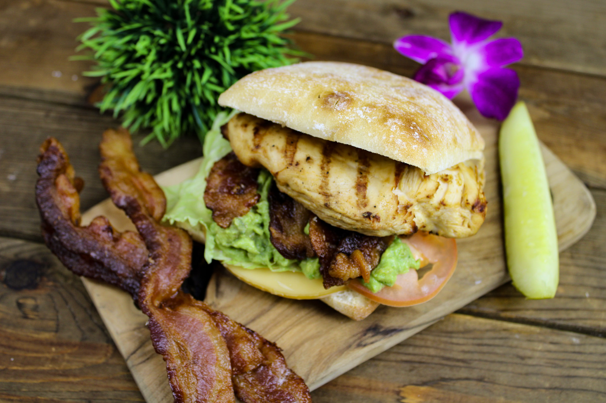 "Build Your Own" Chicken Breast Sandwich Buffet