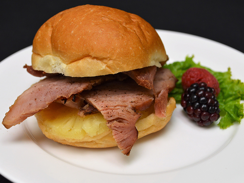Pre-made Honey-Glazed Spiral Ham Sliders