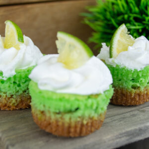 Mini Key Lime Pie Cheesecakes