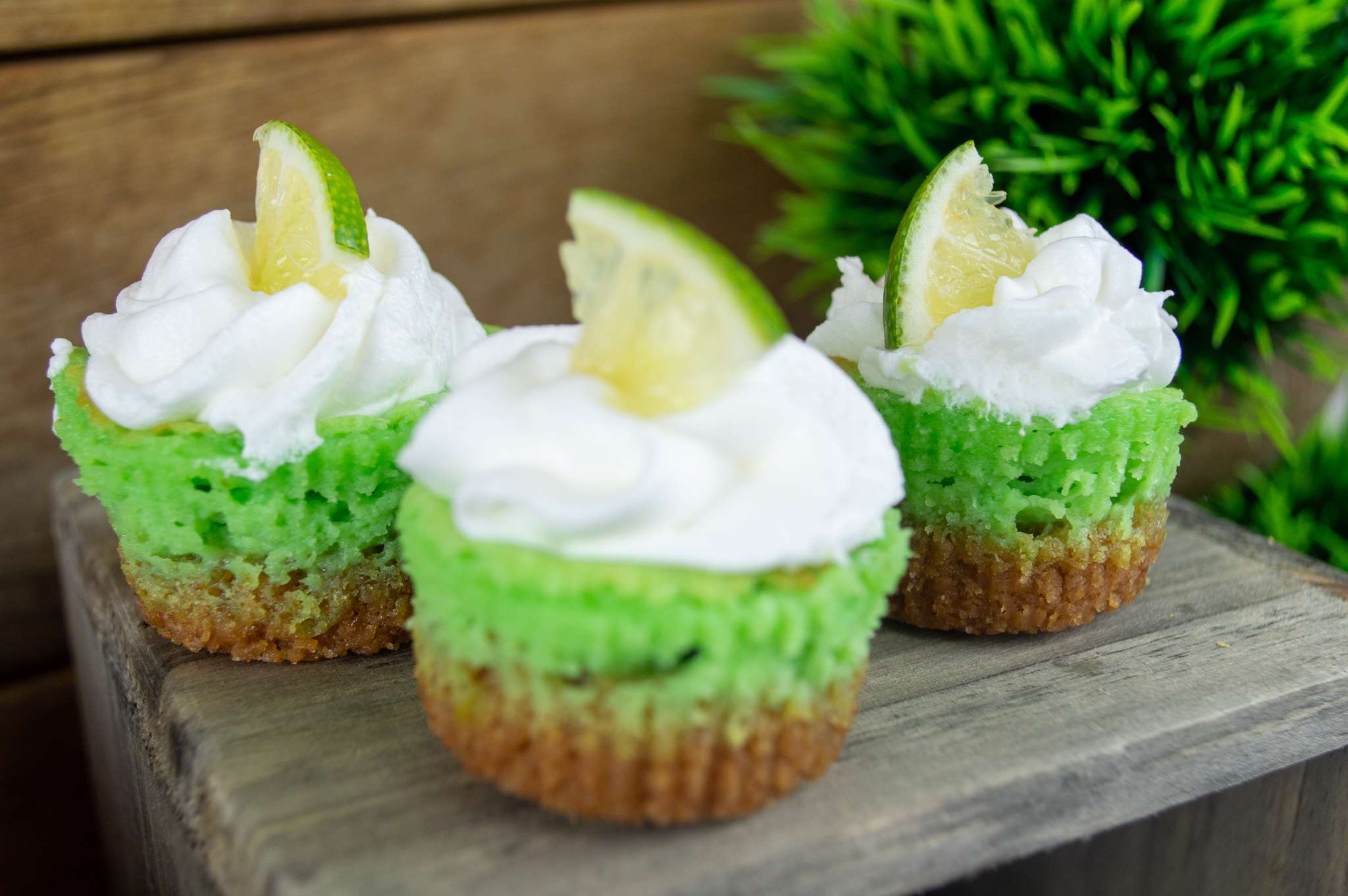 Mini Key Lime Pie Cheesecakes