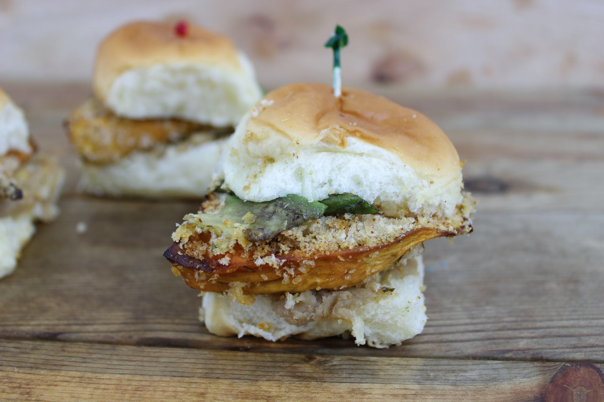 Pre-made Vegan Sweet Potato Sliders
