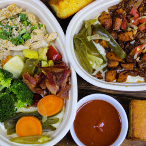 “Build your own” Loaded Mac Bowl
