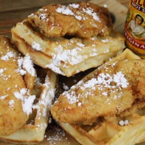 Crispy Honey Chicken Breast Biscuit Sandwich