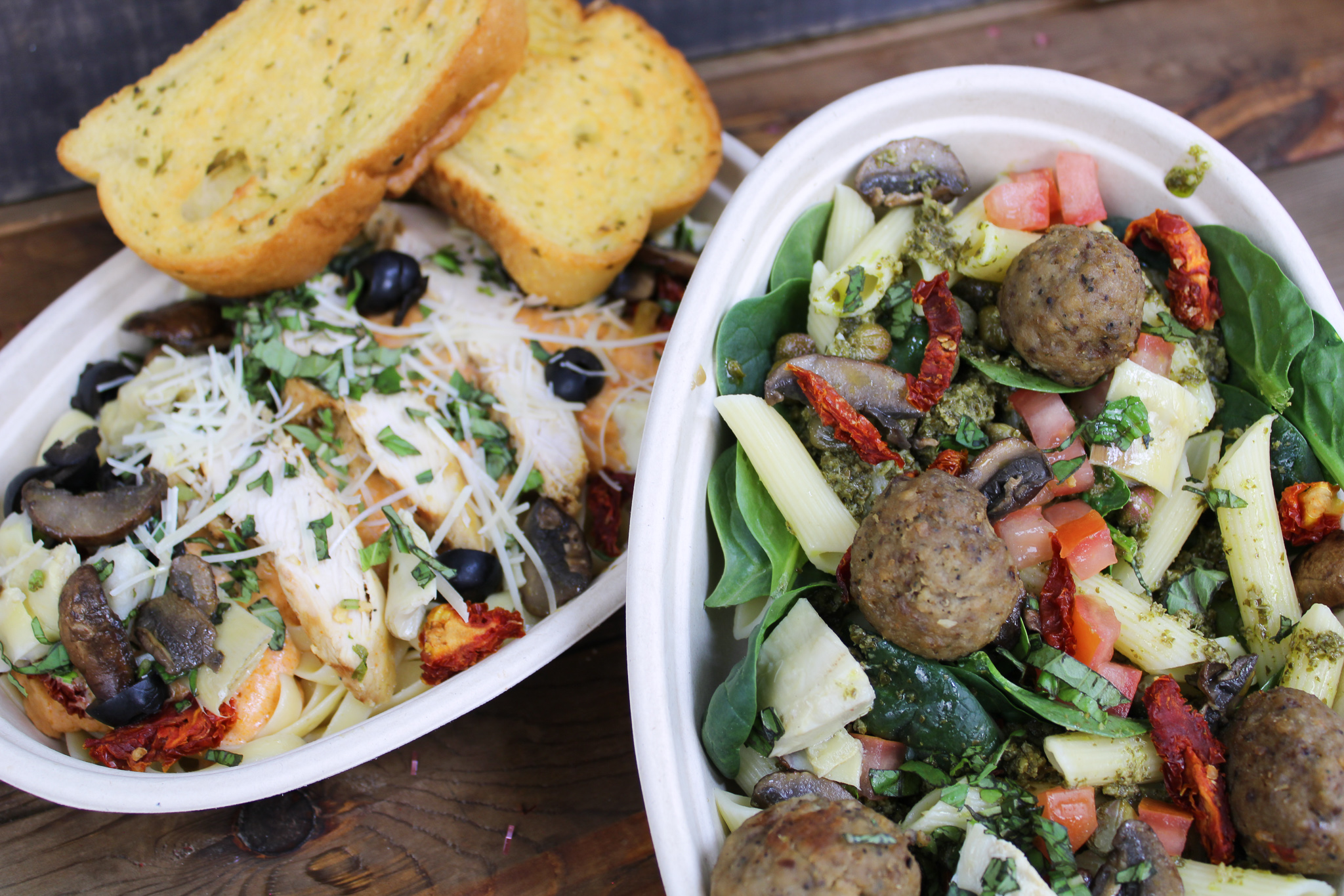 "Build Your Own" Pasta Bowl Buffet: