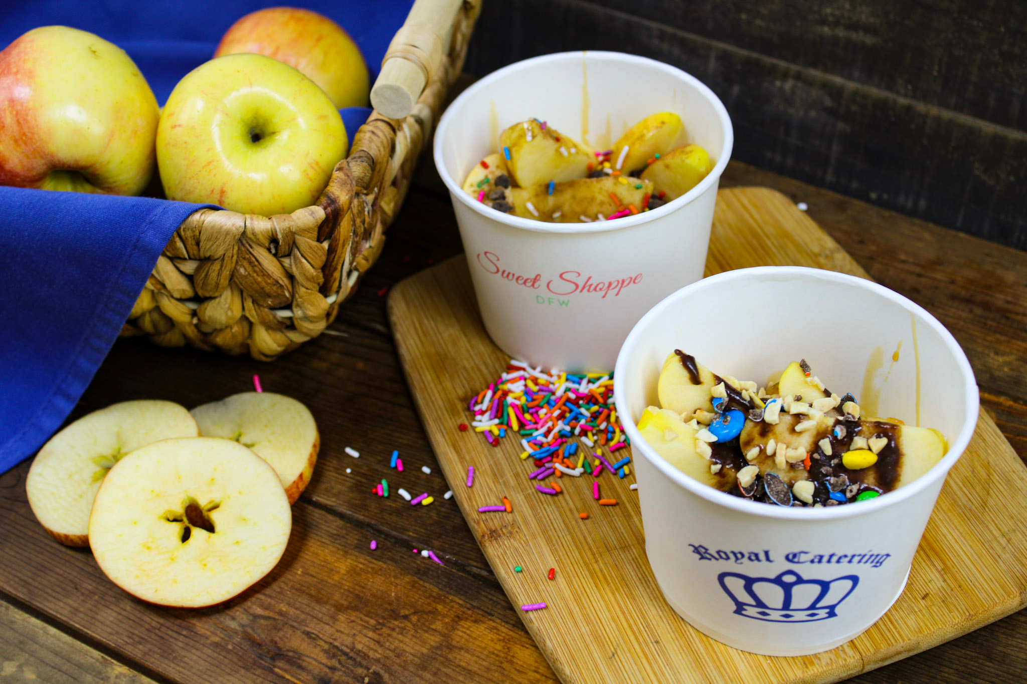 Apple Dipping Station
