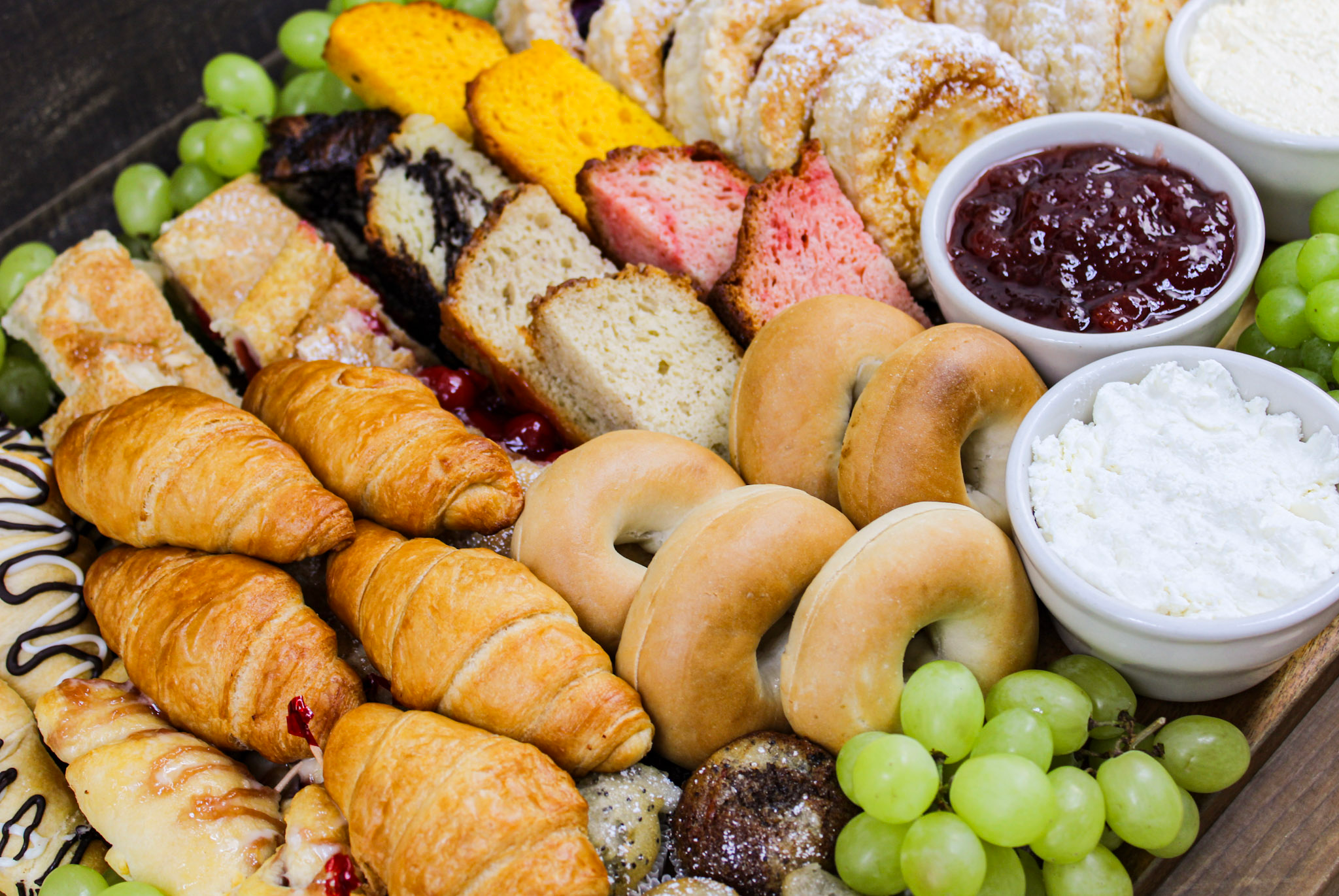 Continental Breakfast Grazing Table 